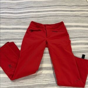 Spyder Bright Red Ski Pants